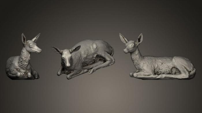 Animal figurines (STKJ_0152) 3D model for CNC machine